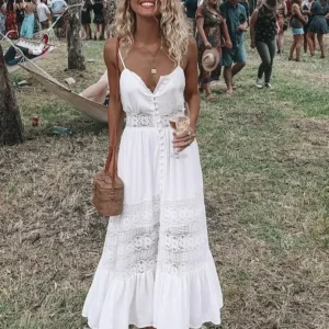 Summer Boho Long Dress Women